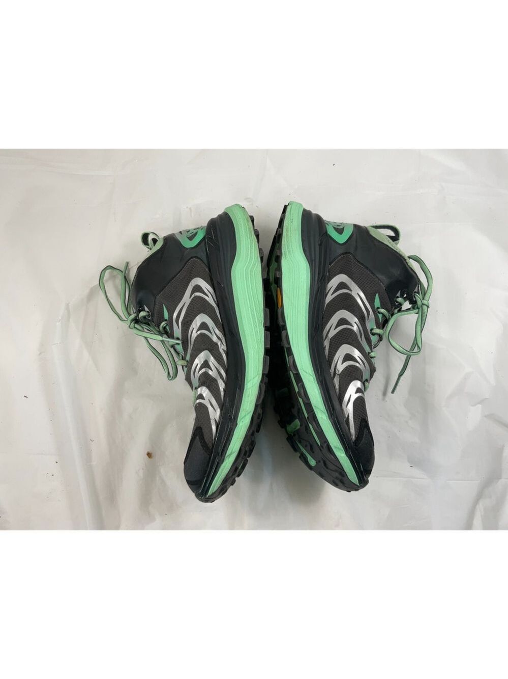 HOKA TOR SPEED 2 WP Size 9.5 athletic SHOES DARK SHADOW MINT GREEN - Picture 15 of 16